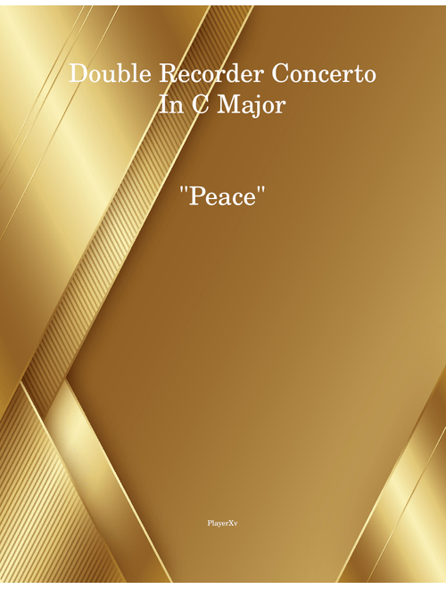Double Recorder Concerto No 1 in C Major