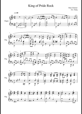 Free King Of Pride Rock (From The Lion King: Broadway Musical) by
