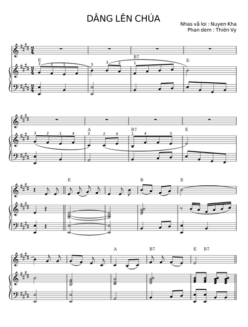 DÂNG LÊN CHÚA - NGuyên Kha