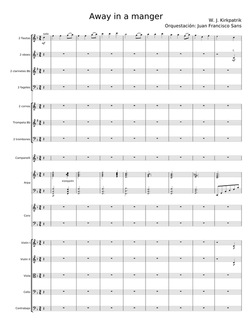 Away in a Manger - William J. Kirkpatrick
