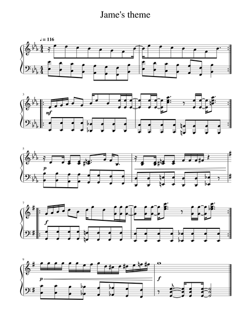 Jame's theme