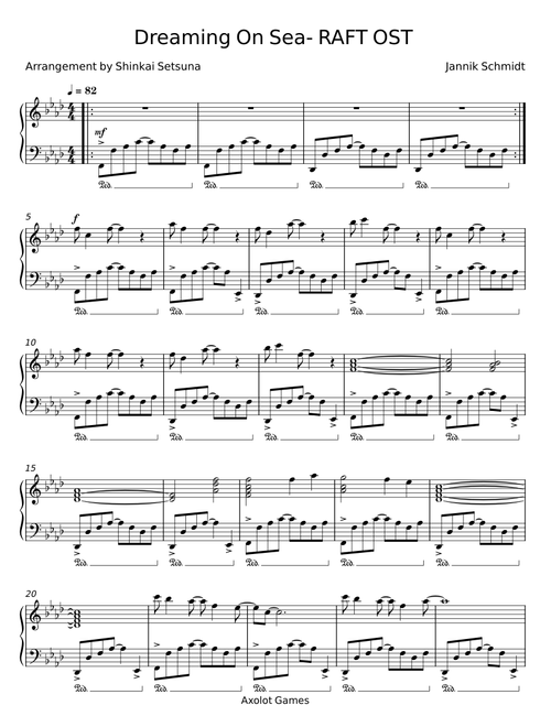 Dreaming On Sea - RAFT OST - Jannik Schmidt