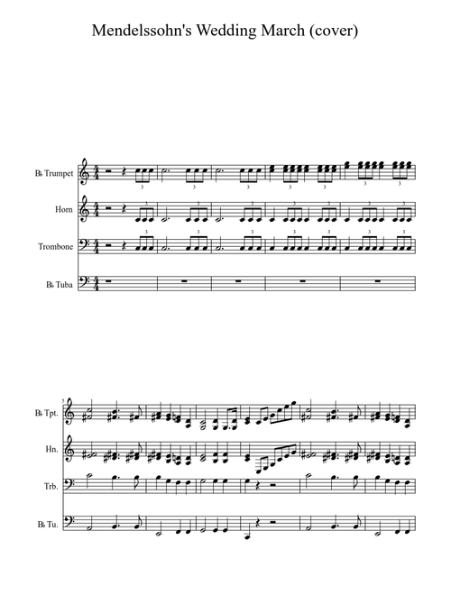 Mendelssohn's Wedding March