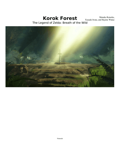 Korok Forest