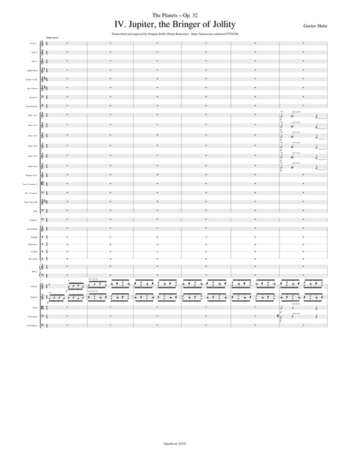 Holst – The Planets – IV. Jupiter, the Bringer of Jollity