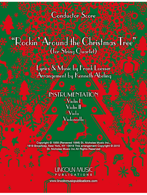 Rockin' Around The Christmas Tree (Arr. Kenneth Abeling) - Toby Keith (String Quartet)