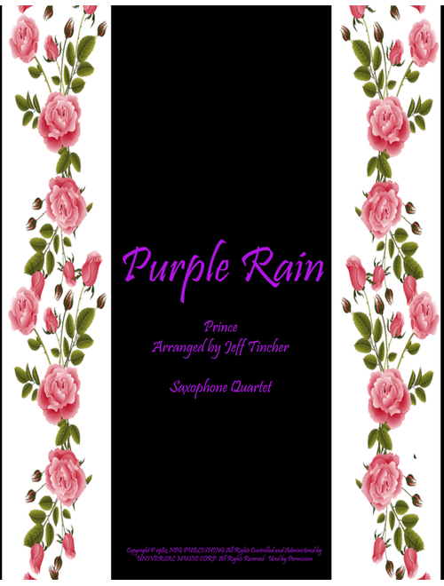 Purple Rain (Arr. Jeff Tincher) - Prince (Woodwind Ensemble)