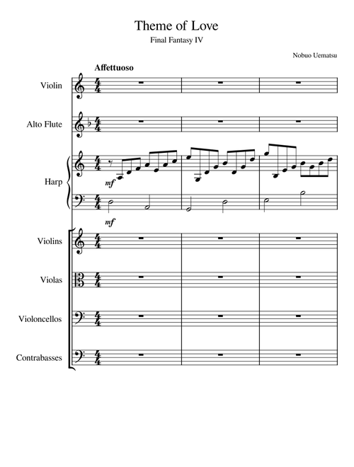 Final Fantasy IV - Theme of Love