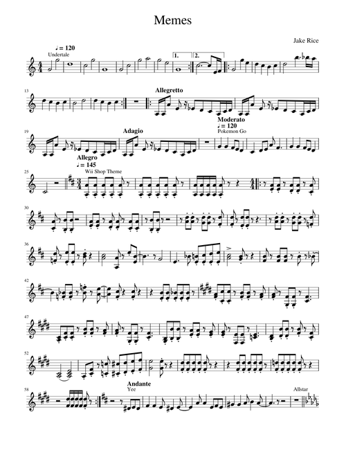Memes for French Horn