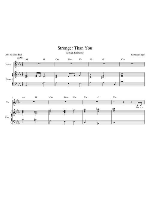 Stronger Than You (Steven Universe) - Rebecca Sugar