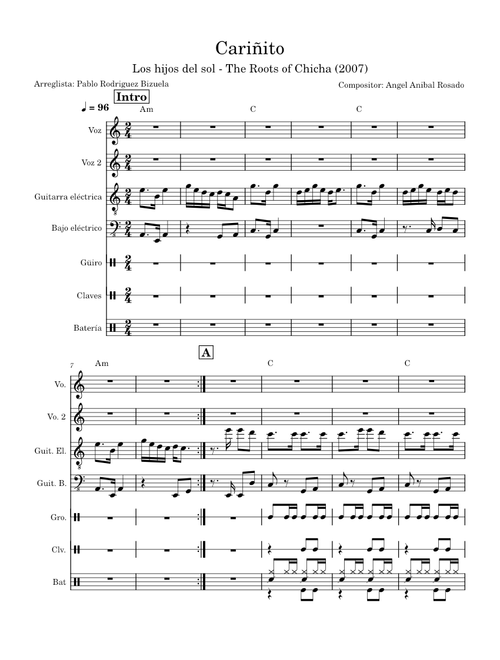Cariñito – Los Hijos del sol