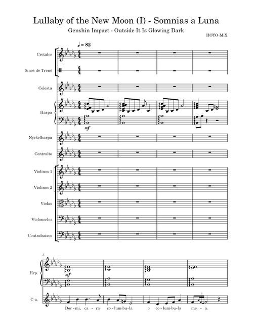 Lullaby of the New Moon (I): Somnias a Luna – HOYO-MiX