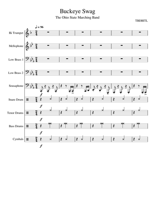 Buckeye Swag - The Ohio State Marching Band