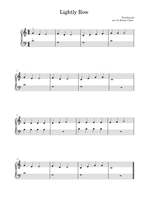 Lightly Row