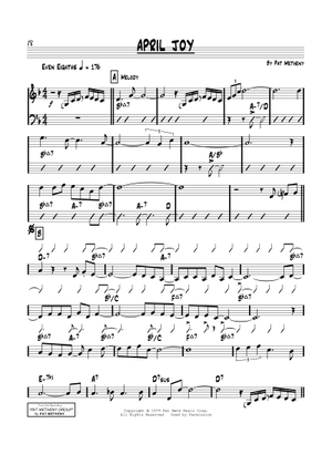 Play Official version of It's Just Talk Sheet Music by Pat