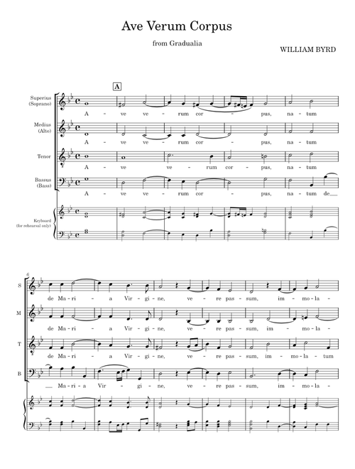 Ave verum corpus - William Byrd