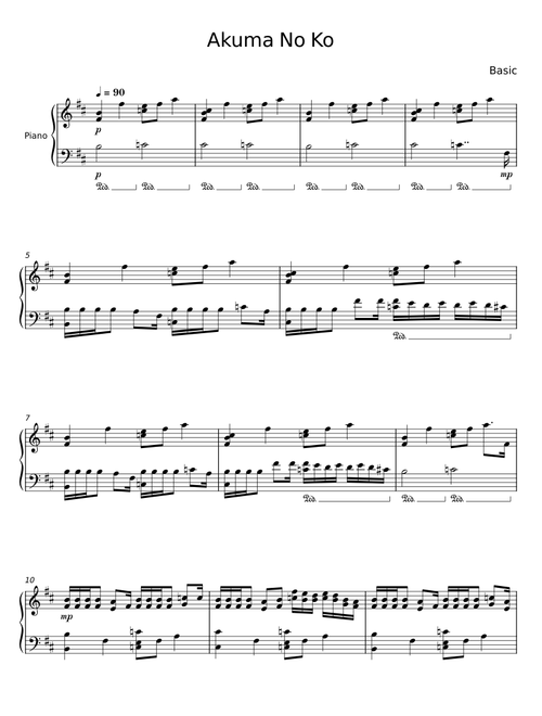 Akuma No Ko - Basic