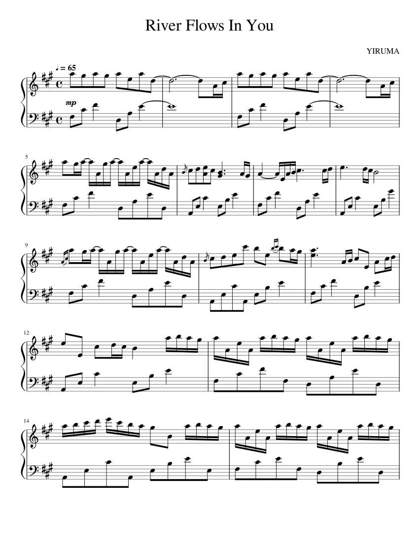 楽譜】イルマ「Yiruma : The Best - Reminiscent」