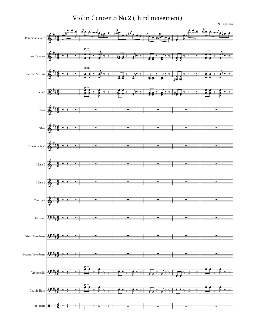 Violin Concerto Op. 22 No. 2 In D Minor – Henryk Wieniawski