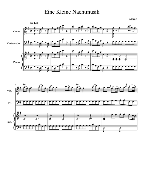 Eine Kleine Nachtmusik
