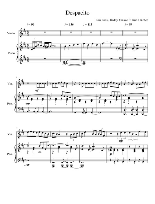 Despacito Violin