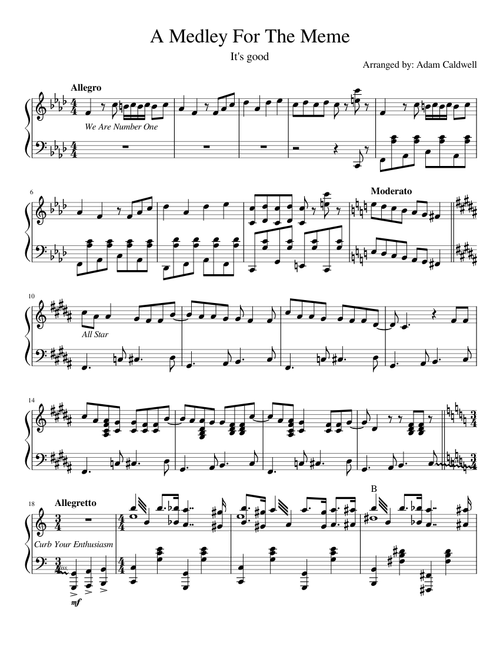 A Medley For The Meme