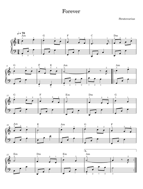 Forever - Stratovarius