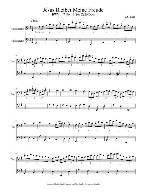 Bach BWV147 No 10 "Jesus Bleibet Meine Freude"