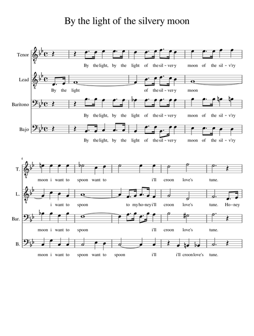By the light of the silvery moon - Doris Day