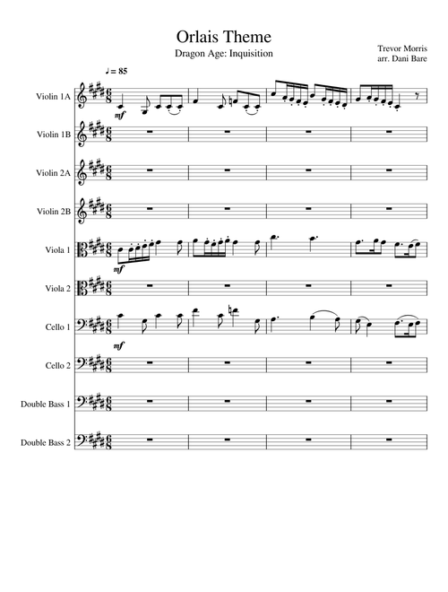 Orlais Theme from Dragon Age: Inquisition