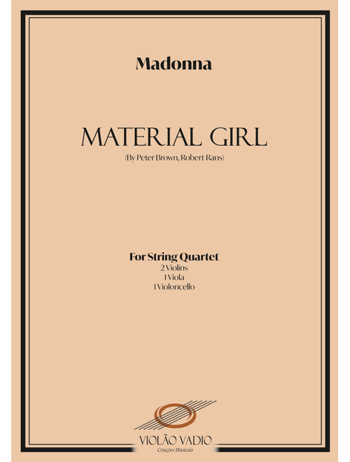 Material Girl (Arr. André Alberto Santos) - Madonna (String Quartet)