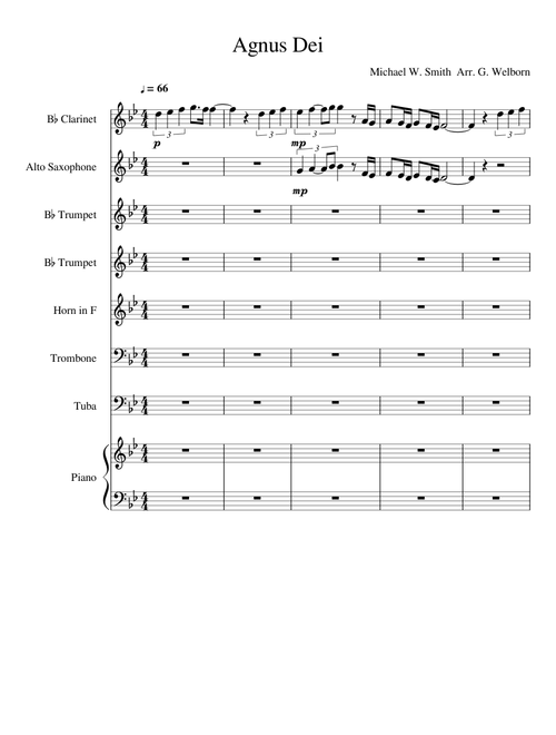 Agnus Dei work in progess