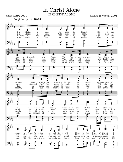 In Christ Alone