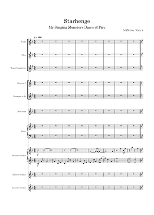 My singing monsters - starhenge  Misc Computer Games My singing monsters -  Starhenge Sheet Music and Tab for Piano, Trombone, Tuba, Flute & more  instruments (Symphony Orchestra) | MuseScore.com