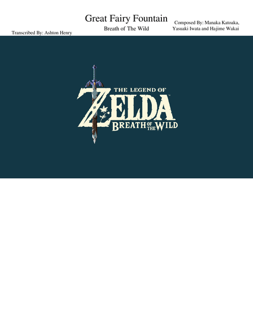 Great Fairy Fountain - The Legend of Zelda: Breath of The Wild
