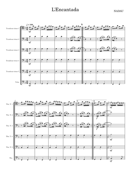 L'encantada - Nadau
