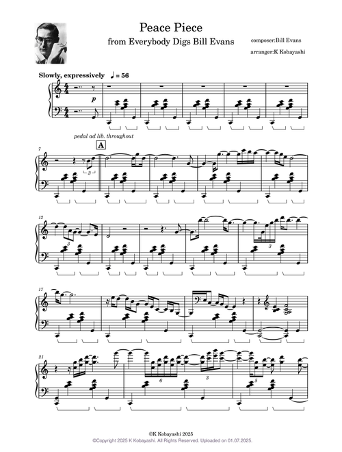 Peace Piece - Bill Evans