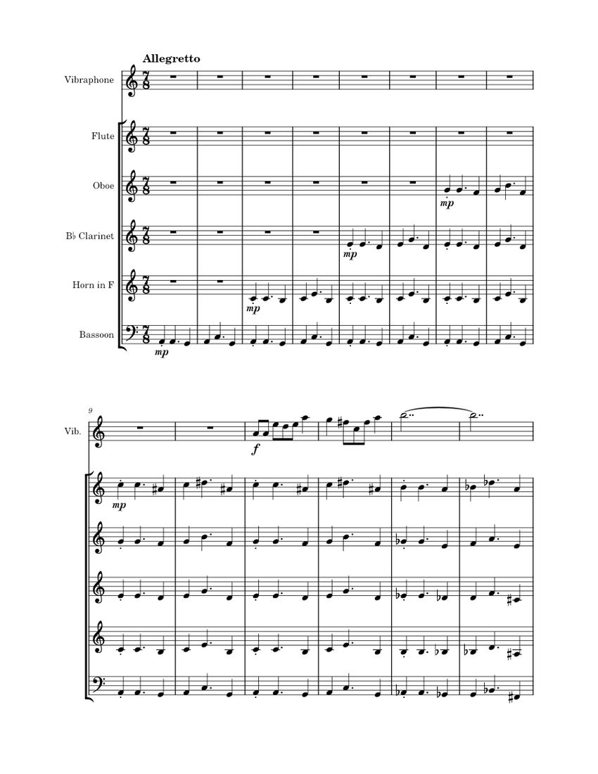 21st century Vibraphone concerto and the start sounds like pop song