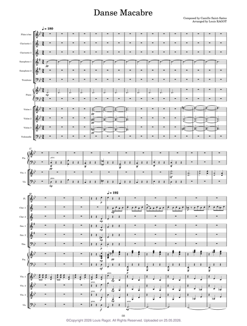 Danse macabre, Op.40 – Camille Saint-Saëns