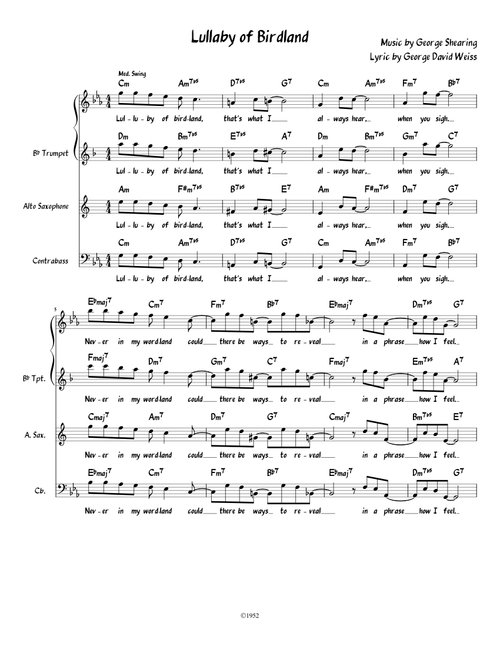Lullaby of Birdland