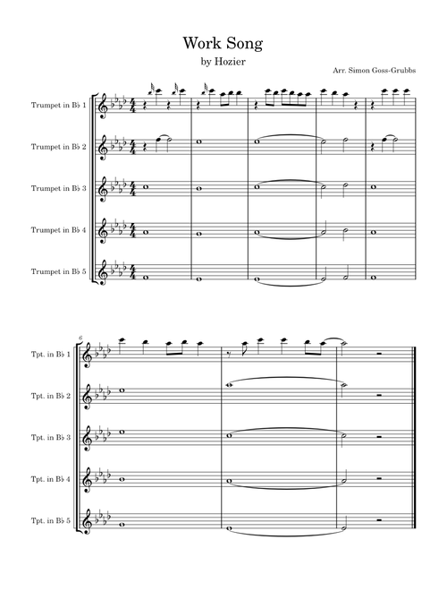 Work song – Hozier