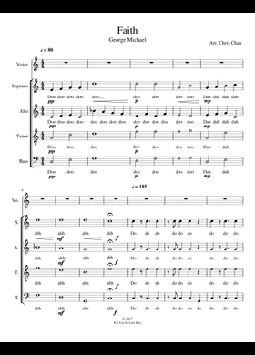 Free Faith by George Michael sheet music | Download PDF or print