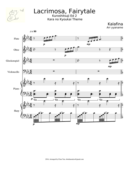 Kalafina - Lacrimosa & Fairytale