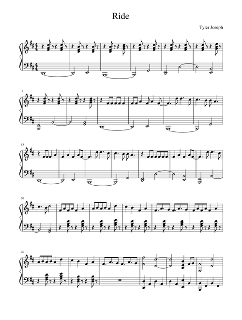 Ride (Twenty one pilots)