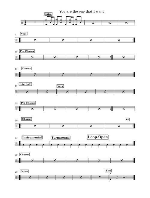 You're The One That I Want (from Grease) – John Travolta, Olivia Newton-John