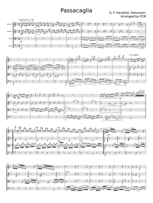 Passacaglia – G. F. Handel;J. Halvorsen