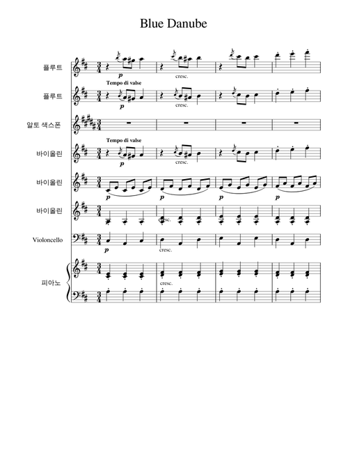 The Blue Danube Waltz
