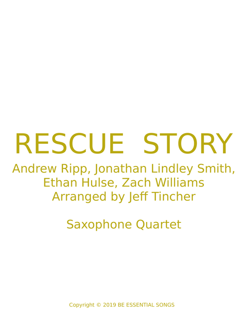 Rescue Story (Arr. Jeff Tincher) - Zach Williams (Woodwind Ensemble)