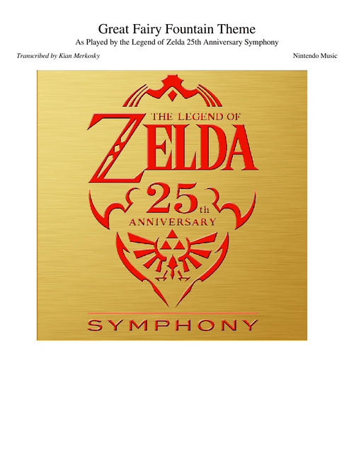 Great Fairy Fountain Theme - The Legend of Zelda