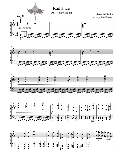 OST Hollow knight - Radiance